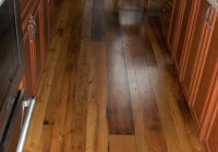 Chestnut flooring, remilled from barn timbers.